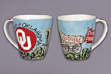 OU ARTWORK MUG from Scott's House of Flowers in Lawton, OK