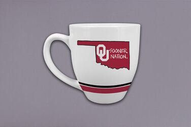 OU SOONER NATION COFFEE MUG from Scott's House of Flowers in Lawton, OK