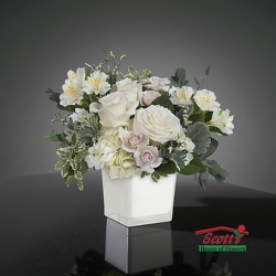 Peaceful Clouds Bouquet from Scott's House of Flowers in Lawton, OK