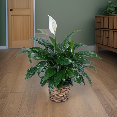 Peace Lily Plant from Scott's House of Flowers in Lawton, OK