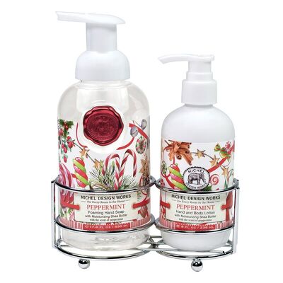 Peppermint Soap & Lotion Caddy from Scott's House of Flowers in Lawton, OK