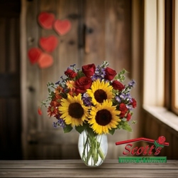 Pure Happiness from Scott's House of Flowers in Lawton, OK