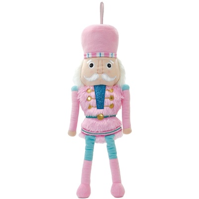 Pink Nutcracker Plush Ornament from Scott's House of Flowers in Lawton, OK