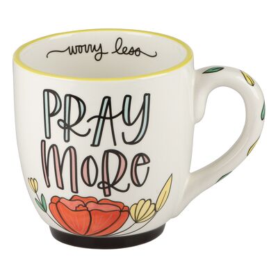 Pray More Coffee Mug from Scott's House of Flowers in Lawton, OK