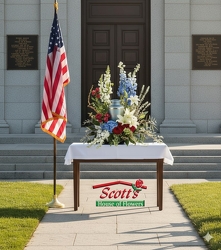 Reflections Of Honor Cremation Tribute from Scott's House of Flowers in Lawton, OK