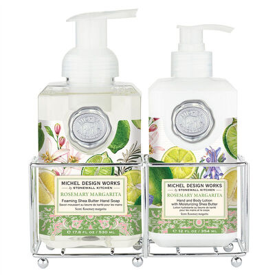Rosemary Magarita Foaming Soap & Lotion Caddy from Scott's House of Flowers in Lawton, OK