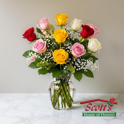 <b>Classic Beauty</b> from Scott's House of Flowers in Lawton, OK