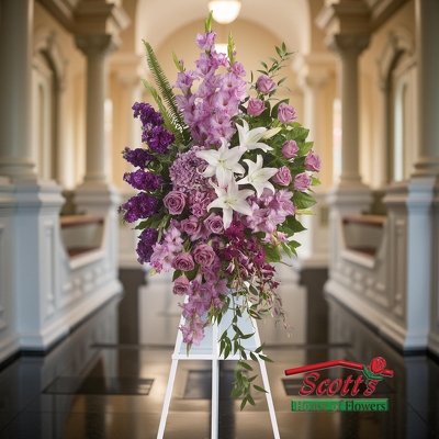 Sacred Garden Spray from Scott's House of Flowers in Lawton, OK