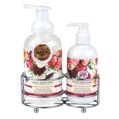 Sweet Floral Melody Soap & Lotion Caddy from Scott's House of Flowers in Lawton, OK