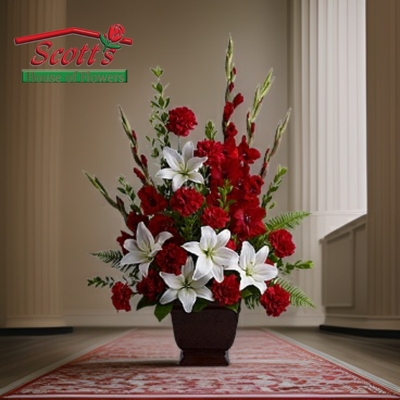 Tender Tribute from Scott's House of Flowers in Lawton, OK
