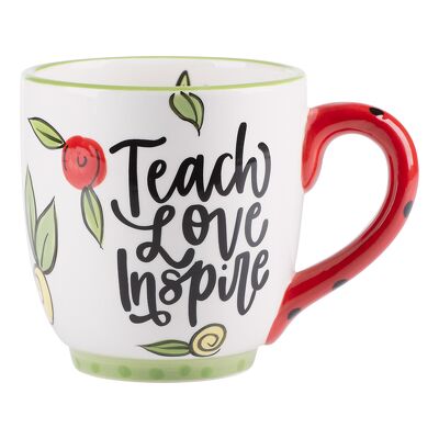 Teach, Love, Inspire Coffee Mug from Scott's House of Flowers in Lawton, OK
