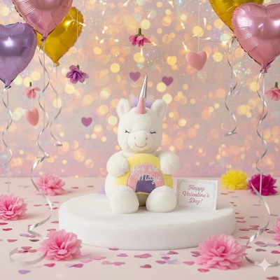 Valentine's U Are Magic Unicorn from Scott's House of Flowers in Lawton, OK