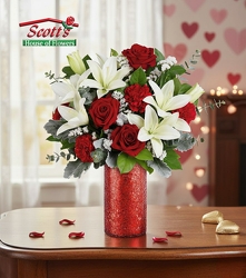 Scarlet Embrace from Scott's House of Flowers in Lawton, OK