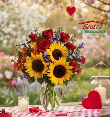 Pure Happiness from Scott's House of Flowers in Lawton, OK