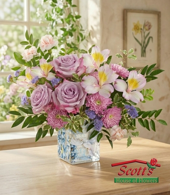 Written In The Sky Bouquet from Scott's House of Flowers in Lawton, OK Written In The Sky Bouquet from Scott's House of Flowers in Lawton, OK