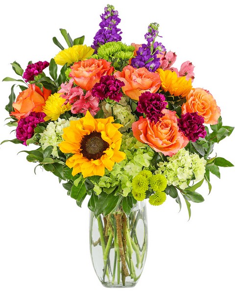 Luxe Seasonal Blooms from Scott's House of Flowers in Lawton, OK