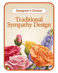 Designer's Choice - Traditional Sympathy Design from Scott's House of Flowers in Lawton, OK