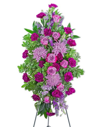 Gracefully Majestic Standing Spray from Scott's House of Flowers in Lawton, OK