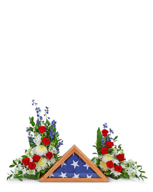 Final Salute Memorial Tribute from Scott's House of Flowers in Lawton, OK