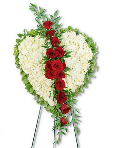 Lost Love Heart from Scott's House of Flowers in Lawton, OK