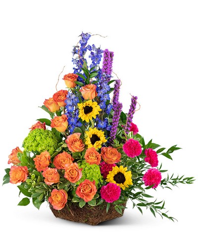 Treasured Memories Basket from Scott's House of Flowers in Lawton, OK