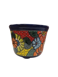 Talavera Planter with Short Edge from Scott's House of Flowers in Lawton, OK