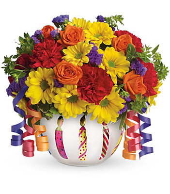 <b>Birthday Celebration</b> from Scott's House of Flowers in Lawton, OK