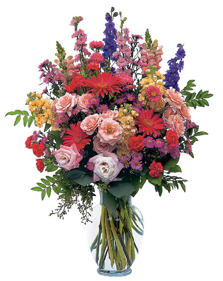 Large Sunshine and Smiles  from Scott's House of Flowers in Lawton, OK